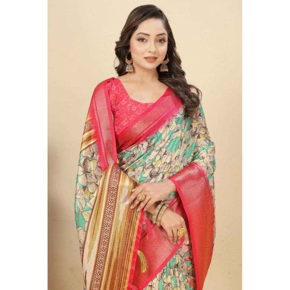 PID-66609-Women-s-Cotton-Silk-Floral-Printed-Saree-With-Unstitched-Blouse-5-5-Mtr-Multicolor-1-1000x1000-1.webp Women's Cotton Silk Floral Printed Saree With Unstitched Blouse 5.5Mtr (Multicolor) - Image 1