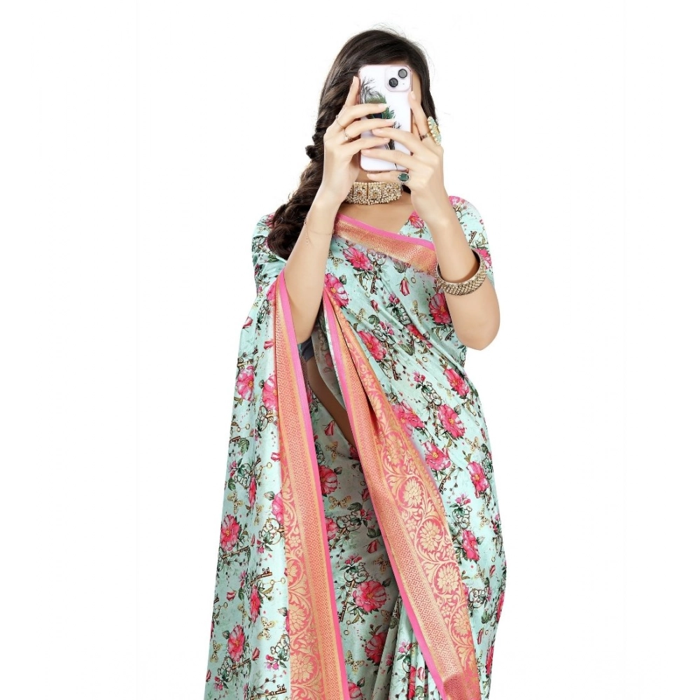 PID-66692-Women-s-Cotton-Silk-Floral-Printed-Saree-With-Unstitched-Blouse-5-5-Mtr-White-Pink-1-1000x1000-1.webp Women's Cotton Silk Floral Printed Saree With Unstitched Blouse 5.5Mtr (Multicolor) - Image 1