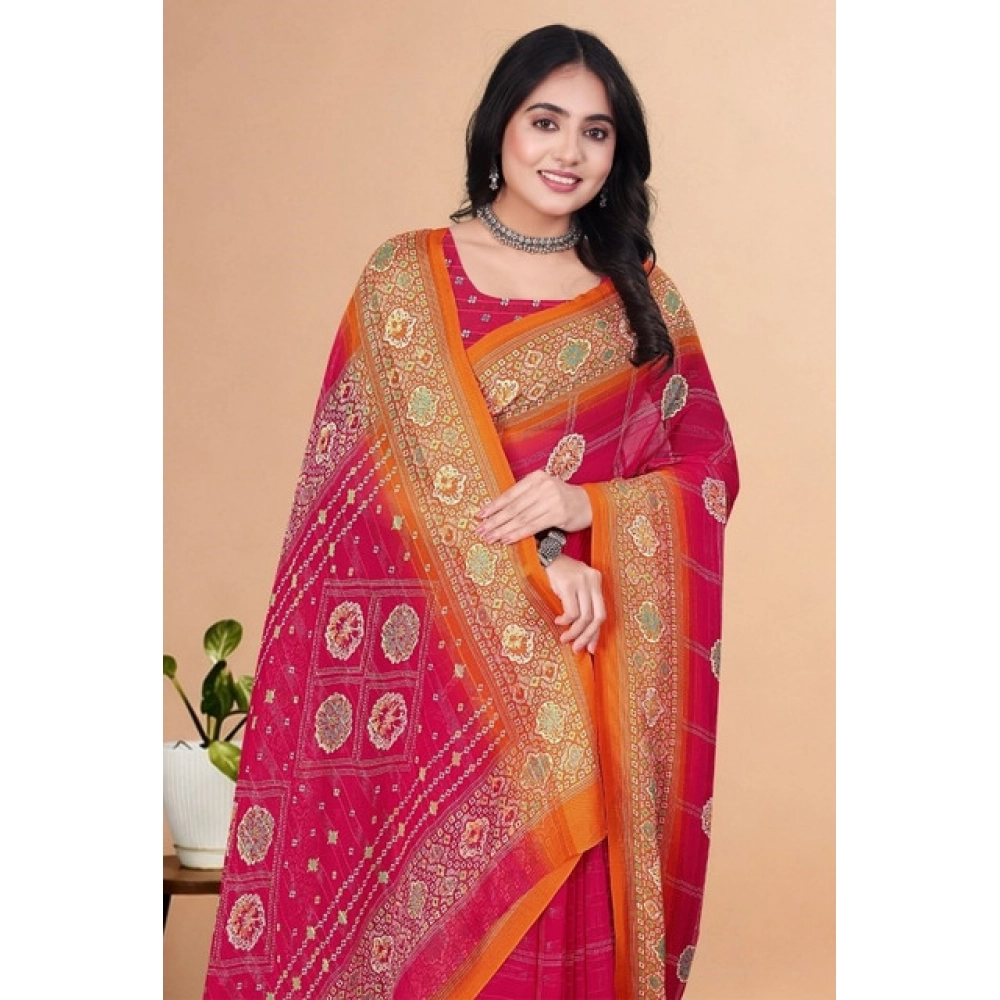 PID-66726-Women-s-Art-Silk-Printed-Saree-With-Unstitched-Blouse-5-5-Mtr-Pink-1-1000x1000-1.webp Women's Art Silk Printed Saree With Unstitched Blouse 5.5Mtr (Pink) - Image 1