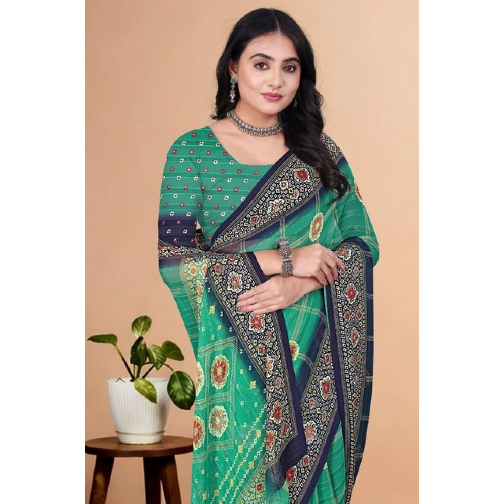 PID-66727-Women-s-Art-Silk-Printed-Saree-With-Unstitched-Blouse-5-5-Mtr-Green-1-1000x1000-1.webp Women's Art Silk Printed Saree With Unstitched Blouse 5.5Mtr (Green) - Image 1