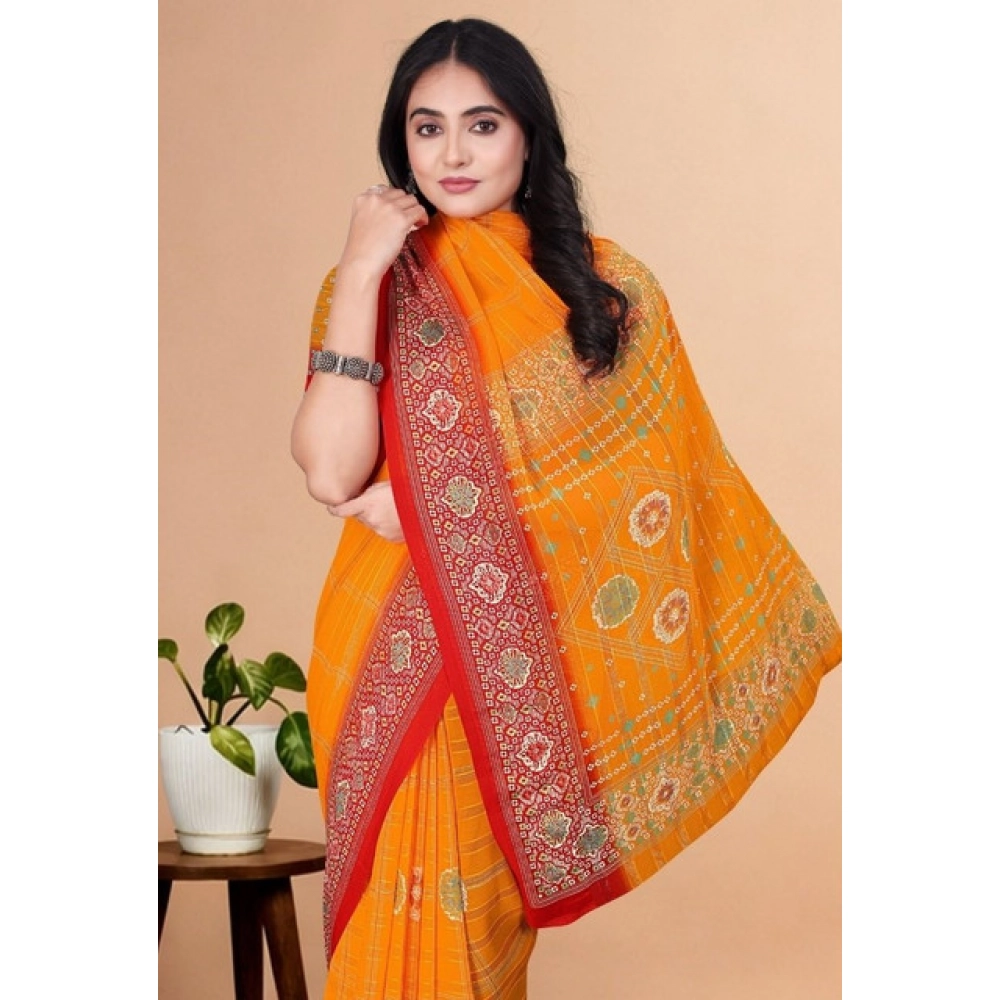 PID-66729-Women-s-Art-Silk-Printed-Saree-With-Unstitched-Blouse-5-5-Mtr-Yellow-1-1000x1000-1.webp Women's Art Silk Printed Saree With Unstitched Blouse 5.5Mtr (Yellow) - Image 1