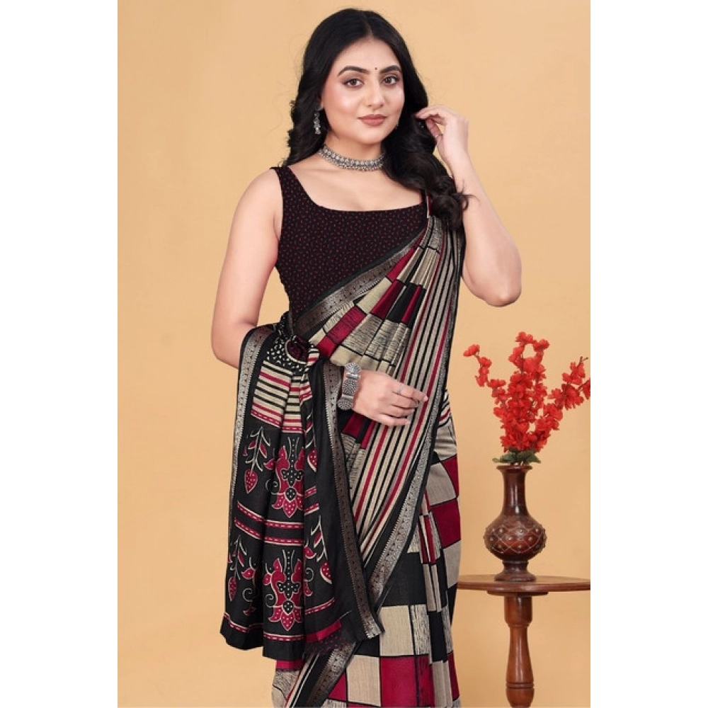 PID-66734-Women-s-Dupion-Silk-Block-Printed-Saree-With-Unstitched-Blouse-5-5-Mtr-Multicolor-1-1000x1000-1.webp Women's Dupion Silk Block Printed Saree With Unstitched Blouse 5.5Mtr (Multicolor) - Image 1