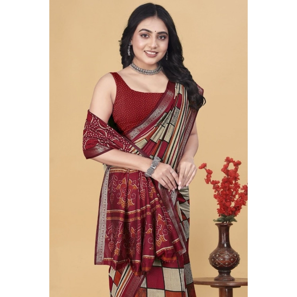 PID-66736-Women-s-Dupion-Silk-Block-Printed-Saree-With-Unstitched-Blouse-5-5-Mtr-Multicolor-1-1000x1000-1.webp Women's Dupion Silk Block Printed Saree With Unstitched Blouse 5.5Mtr (Multicolor) - Image 1