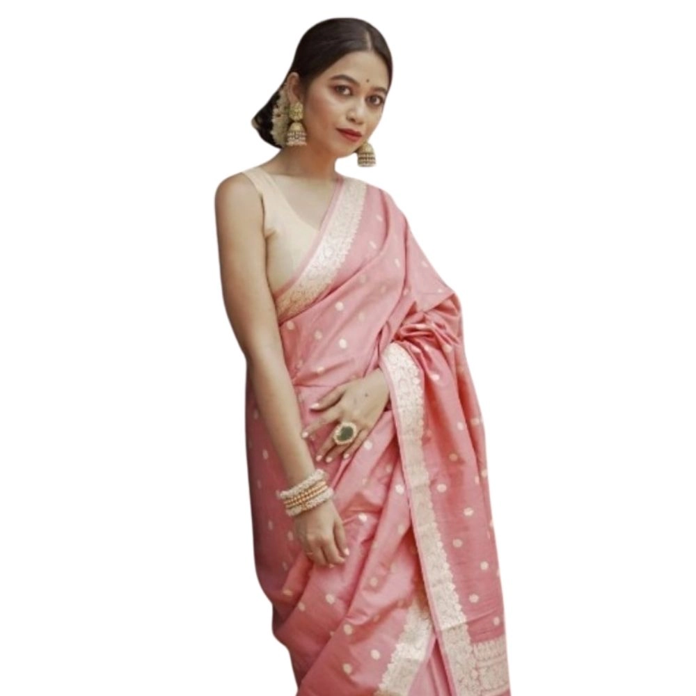 54465778956_8f983cdee0_o_d-1000x1000-1.webp Women's Cotton Printed Saree With Unstitched Blouse 5.5Mtr (Peach) - Image 1
