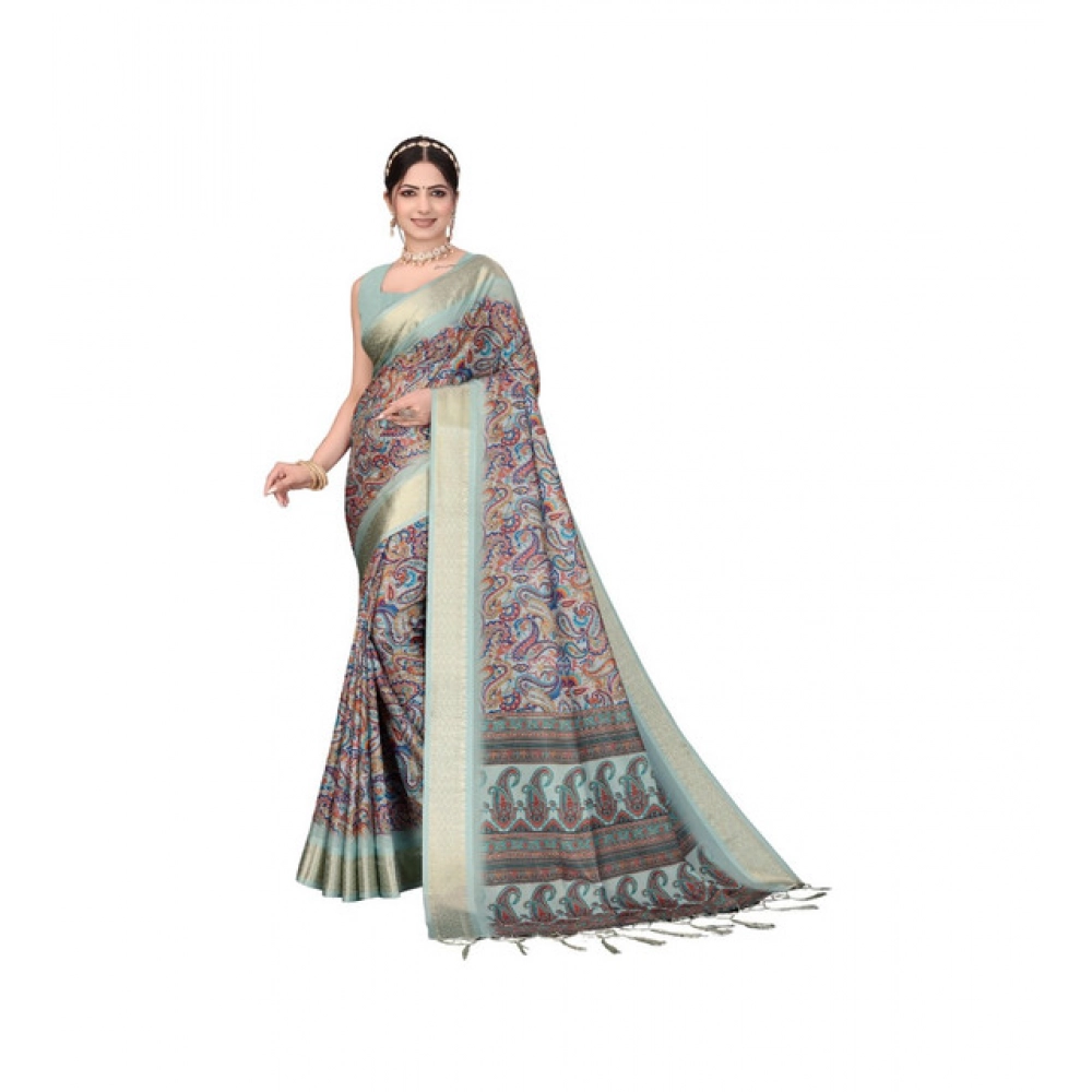 PID-63888-Women-s-Cotton-Silk-Printed-Saree-With-Unstitched-Blouse-5-5-Mtr-Multicolor-1-1000x1000-1.webp Women's Cotton Silk Printed Saree With Unstitched Blouse 5.5MtrĀ (Multicolor) - Image 1