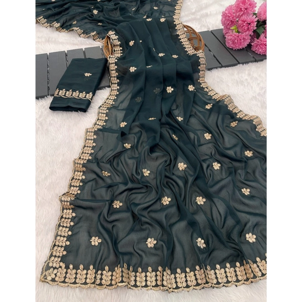 PID-64686-Women-s-Geogette-Embroidered-Saree-With-Unstitched-Blouse-5-5-Mtr-Teal-1-1000x1000-1.webp Women's Georgette Embroidered Saree With Unstitched Blouse 5.5Mtr (Teal) - Image 1