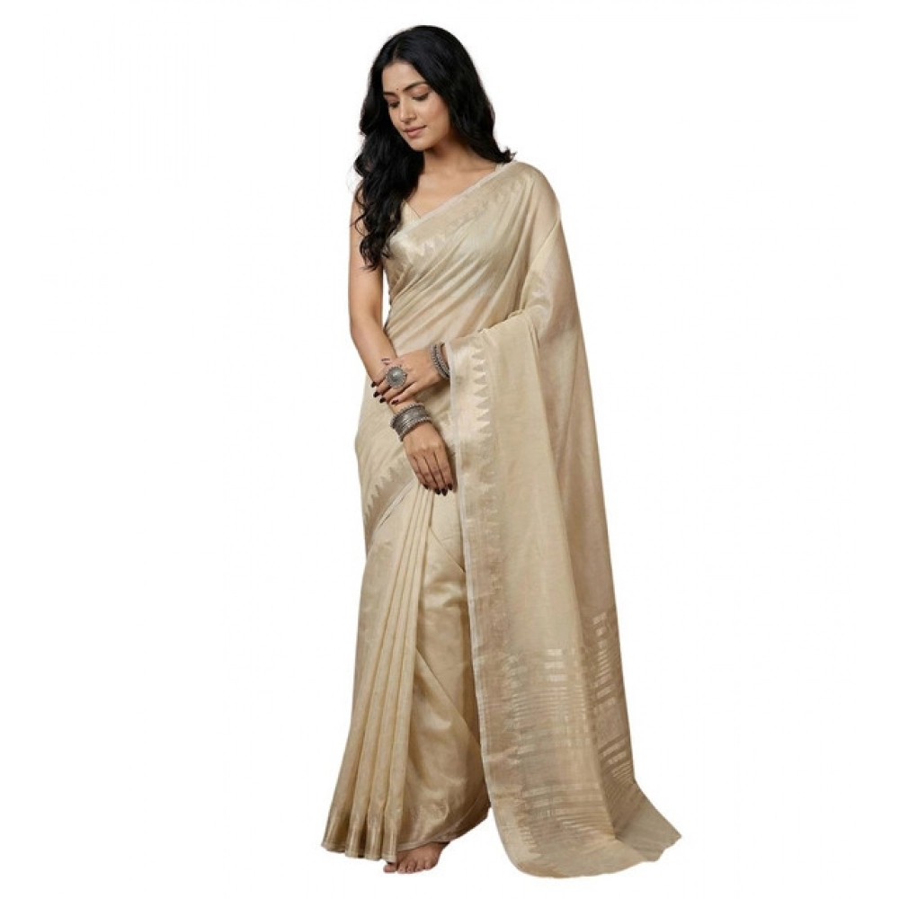 PID-65217-Women-s-Cotton-Printed-Saree-With-Unstitched-Blouse-5-5-Mtr-Cream-1-1000x1000-1.webp Women's Cotton Printed Saree With Unstitched Blouse 5.5Mtr (Cream) - Image 1
