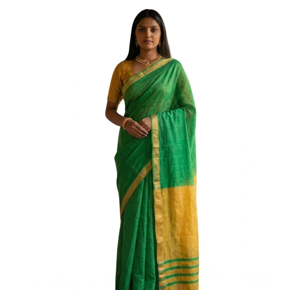 PID-65224-Women-s-Cotton-Printed-Saree-With-Unstitched-Blouse-5-5-Mtr-Green-1-1000x1000-1.webp Women's Cotton Printed Saree With Unstitched Blouse 5.5Mtr (Green) - Image 1