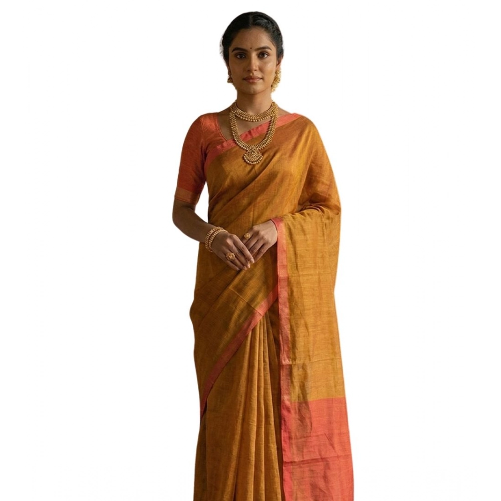 PID-65225-Women-s-Cotton-Printed-Saree-With-Unstitched-Blouse-5-5-Mtr-Brown-1-1000x1000-1.webp Women's Cotton Printed Saree With Unstitched Blouse 5.5Mtr (Mustrad) - Image 1